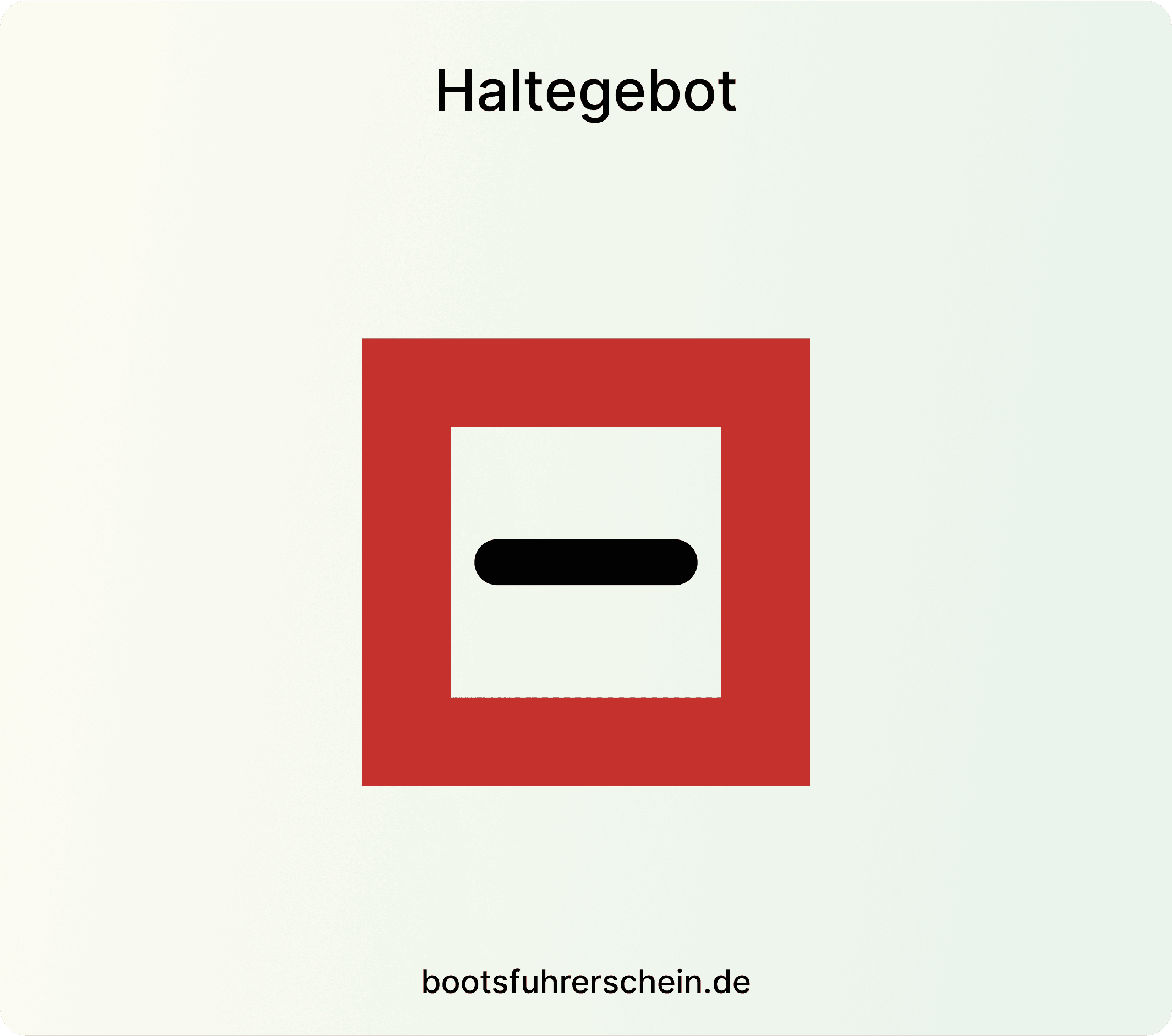 Gebotszeichen