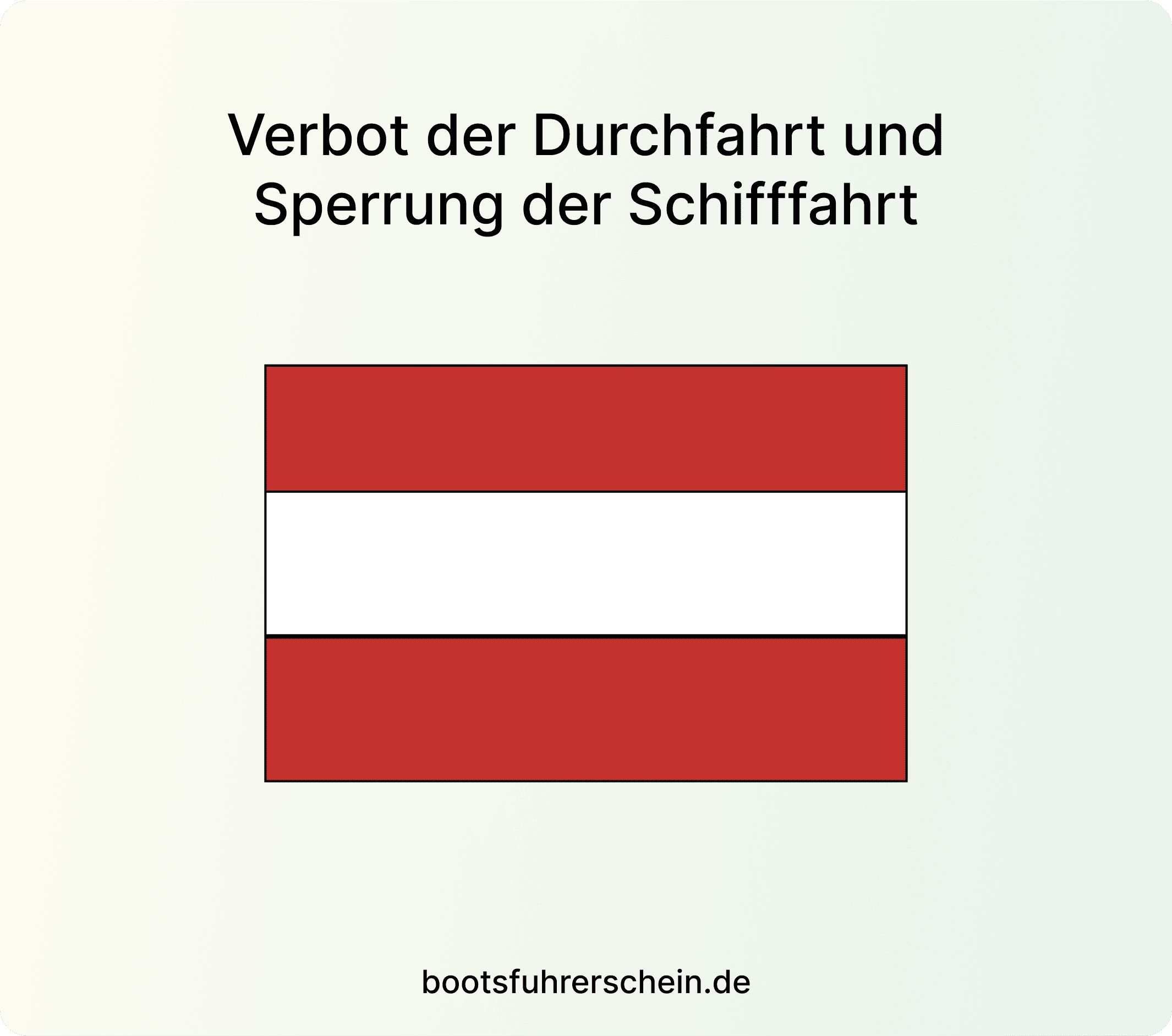 Verbotszeichen