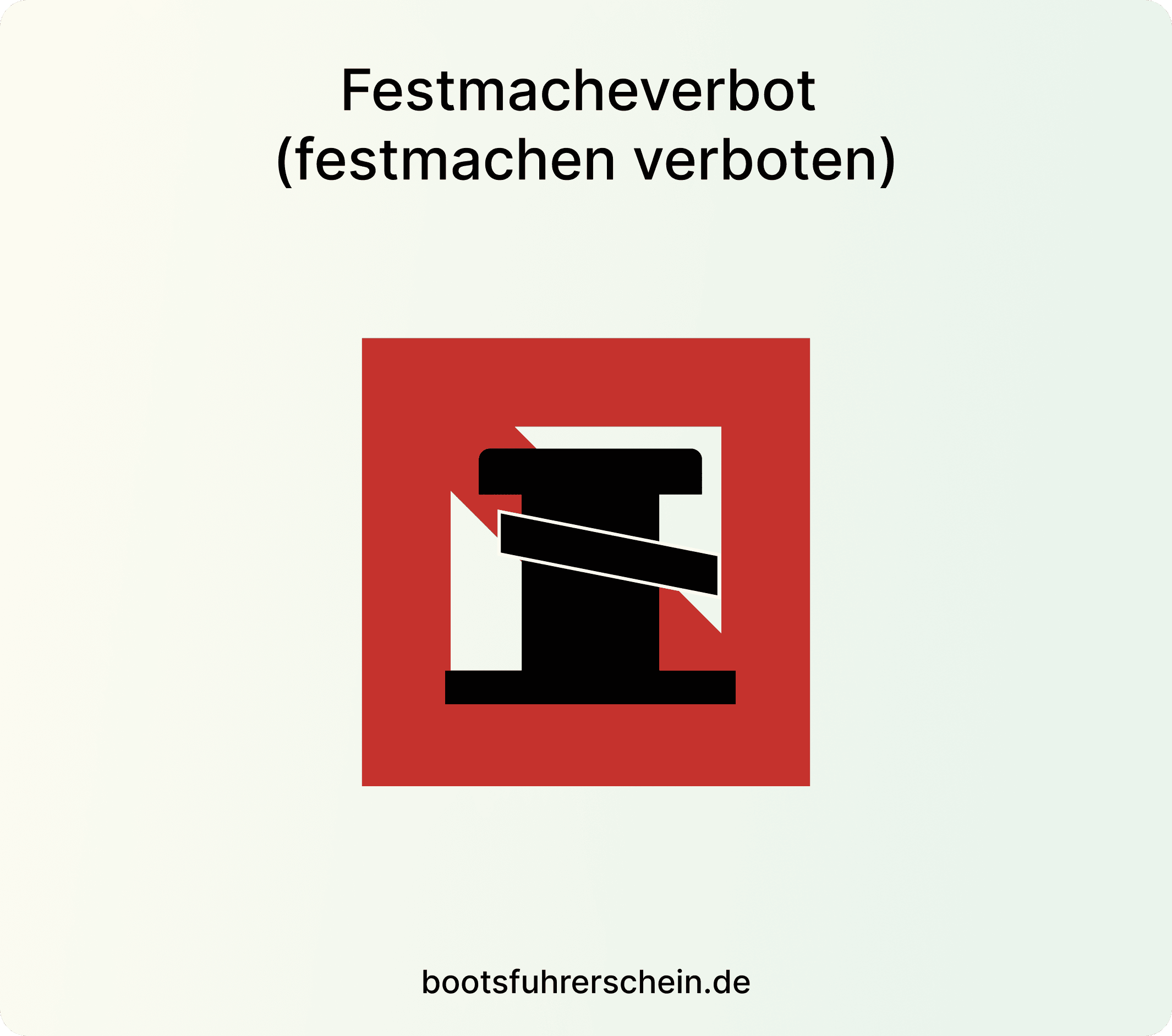Verbotszeichen